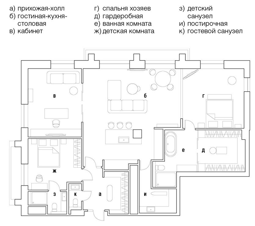 С видом на Кремль: интерьер квартиры в сердце столицы